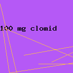 100 mg clomid